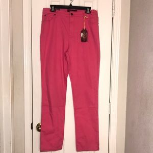 NWT Bestow by California Blues Pink Jeans Size 12
